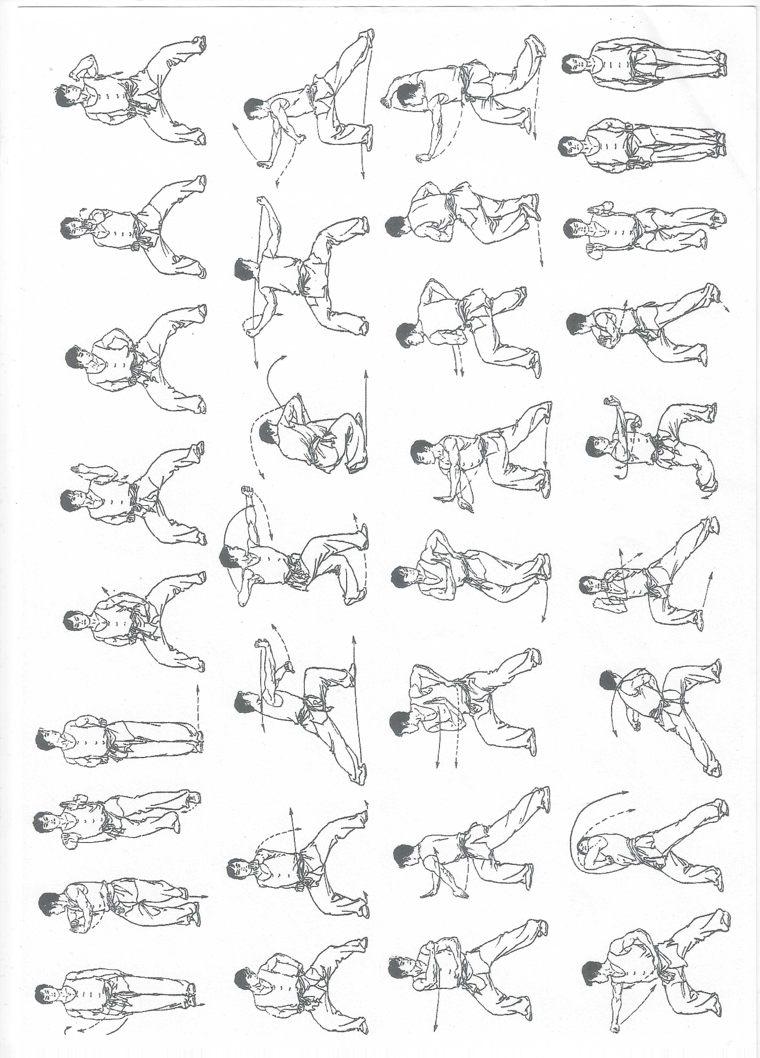 Historisk bild från Westeras Tai-Nui Club i Västerås - kampsportsträning och tävlingar sedan 1976
